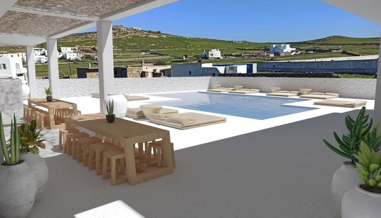5* Koukoumi Hotel -  Άνω Μερά, Μύκονος